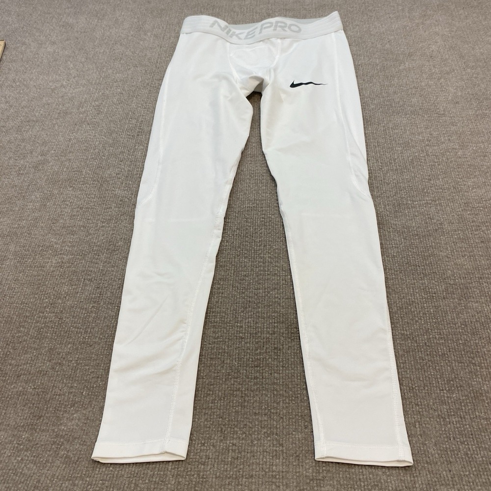 Nike Pro Dri-fit Training Tight Men Medium White  BV5641-100 Active Gym Training